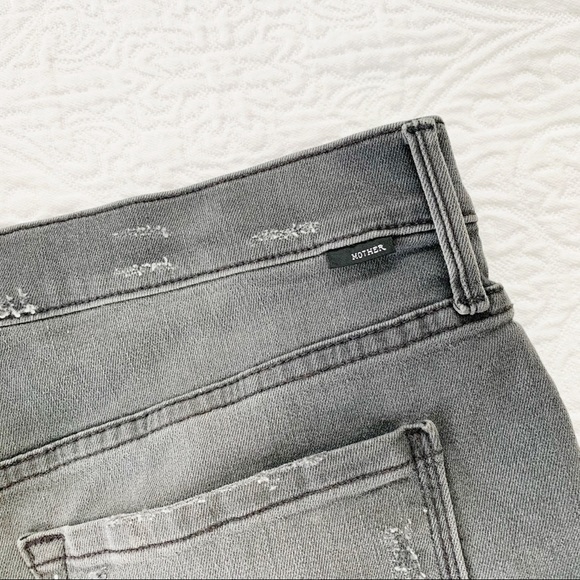 MOTHER Dropout Cuff Distressed Short - Picture 7 of 7